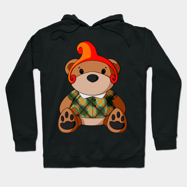 Oz Munchkin Teddy Bear Hoodie by Alisha Ober Designs